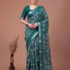 Buy WMN 7214 Rama Slub Silk Saree Surat Sarees Online USA