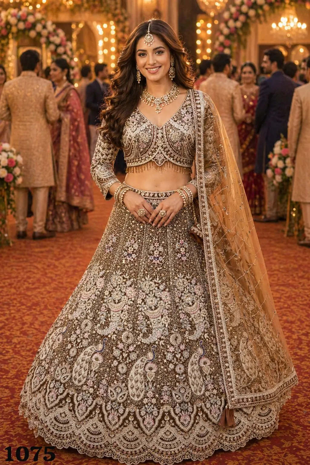 Buy Mrudangi Morni Vol 2 Real Premium Net Embroidered Designer Lehenga Choli