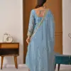 MRD 3092 Chinnon Silk Kurti Sharara Suit Dress Online Usa