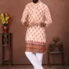 Buy Threadthrill Aaviyaar Vol 2 Baby Pink Cotton Kurta Pajama Online Usa