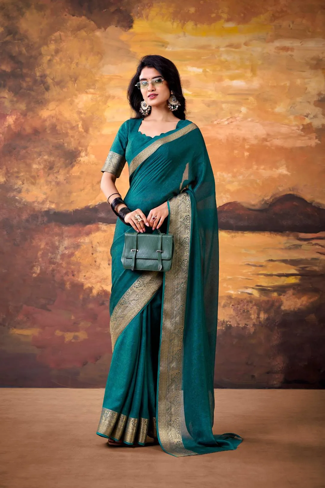 Buy WMN 7908 Sky Blue Mass Mello Zari Weaving Work Saree Online Usa