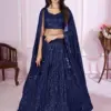 Zeel 5103 Soft Net Embroidery Work Wedding Wear Lehenga Choli Wholesale Usa