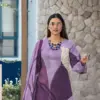 Lila 117 Poly Rayon Party Wear Readymade Dress Wholesale Usa