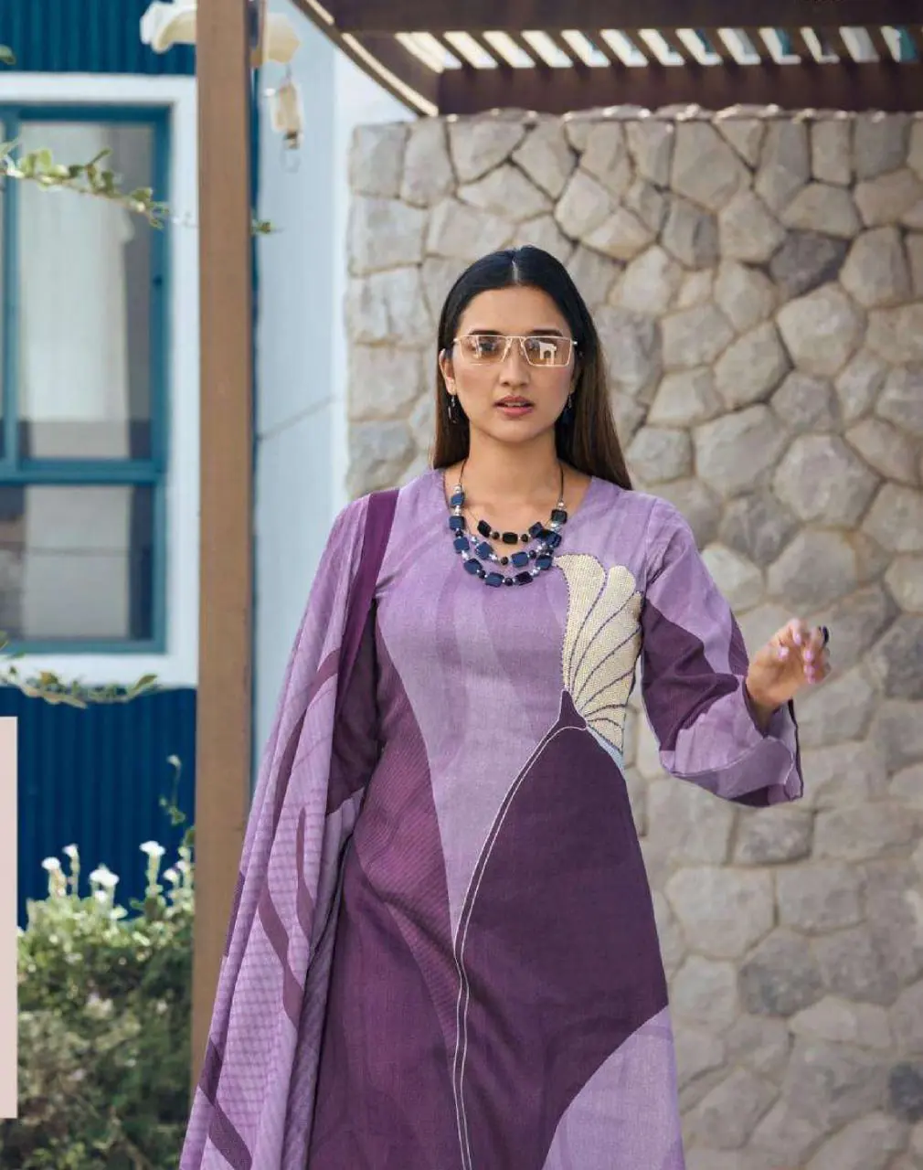 Lila 117 Poly Rayon Party Wear Readymade Dress Wholesale Usa