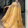 WMN 1144 Georgette Embroidery Work Party Wear Lehenga Choli Usa