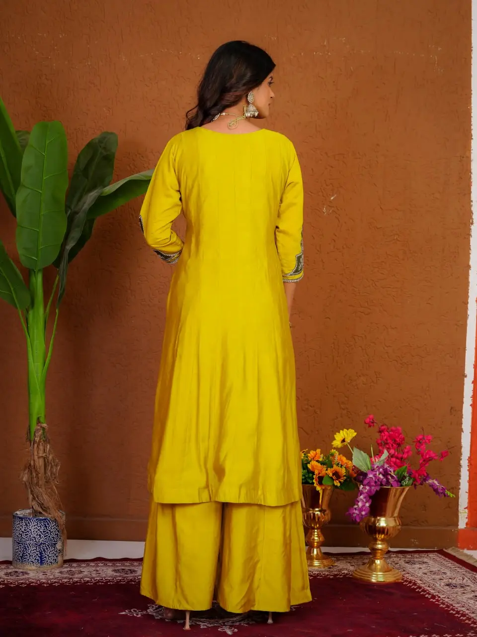 Lila 152 Roman Silk Anarkali Readymade Dress Wholesale Usa