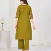 Lila 159 Cotton Thread Embroidery Festival Anarkali Readymade Dress
