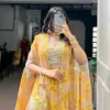 WMN 1144 Georgette Embroidery Work Party Wear Lehenga Choli Usa