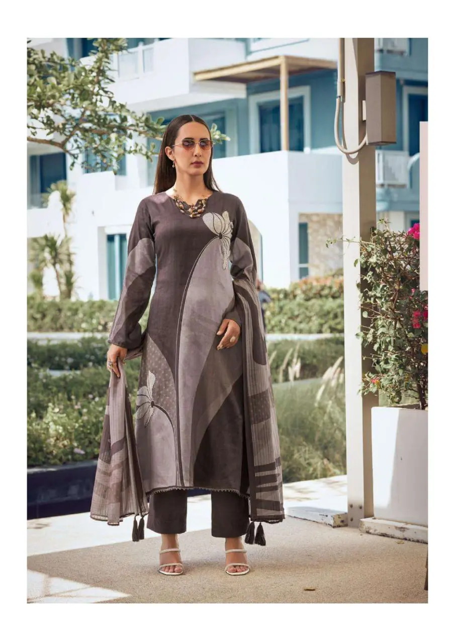 Lila 117 Poly Rayon Party Wear Readymade Dress Wholesale Usa