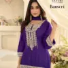 Sayuri Bansuri Georgette Embroidery Work Top Bottom Dupatta Collection Usa