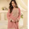 Sayuri Bansuri Georgette Embroidery Work Top Bottom Dupatta Wholesale