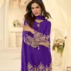 Sayuri Beads Chinon Silk With Beads Work Top Bottom Dupatta Collection Usa