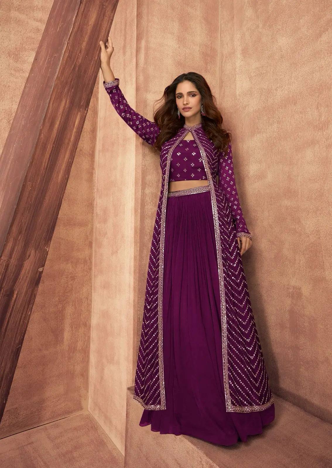 Sayuri Impression New Color Chinon Silk Designer Salwar Suit Wholesale Usa