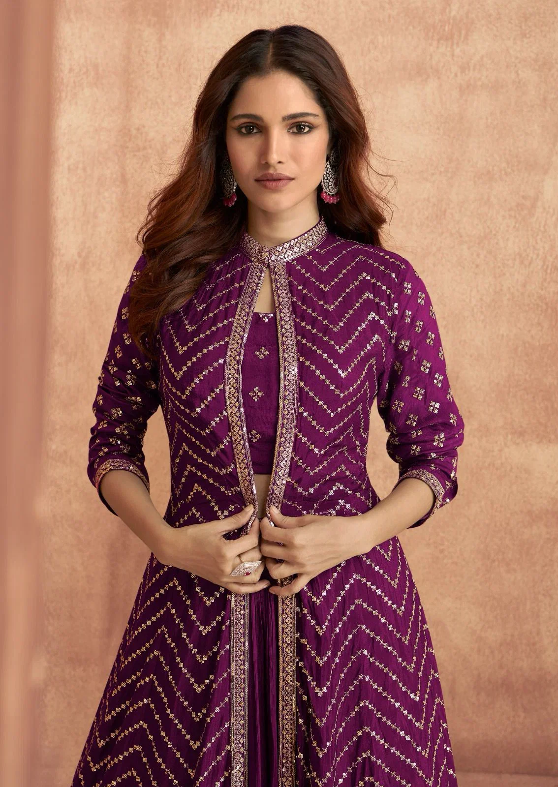 Sayuri Impression New Color Chinon Silk Designer Salwar Suit Wholesale Usa