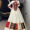 WMT 8054 Vaayroo Rayon Cotton Designer Mirror Embroidery Navratri Top Skirt Usa